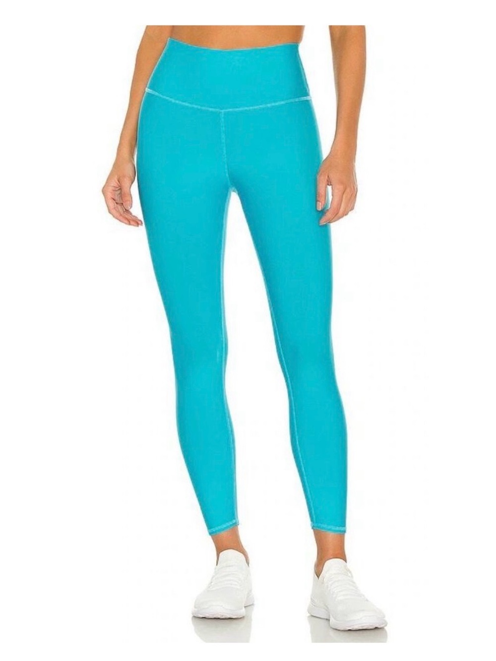 ALO Yoga Bright Turquoise High-Waist Leggings